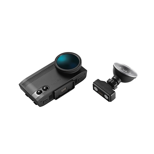 Видеорегистратор с сигнатурным радар-детектором iBOX EVO LaserVision WiFi Signature Dual + Камера заднего вида RC FHD11
